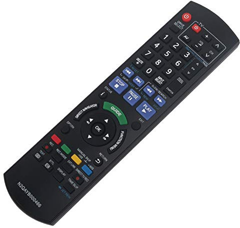 N2QAYB000466 VINABTY Reemplazar el Control Remoto infrarrojo Panasonic DMR-EZ49 DVD VHS Recorder