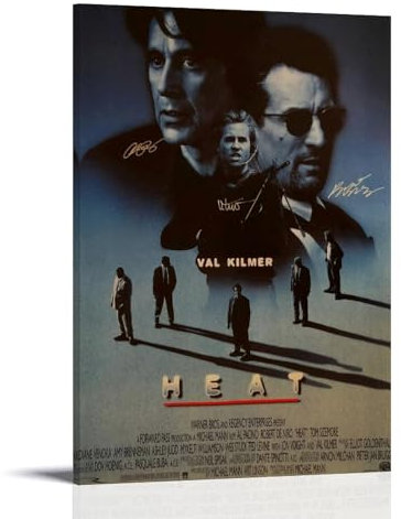 EKoKim Filmposter Heat Cast signiert, dekoratives Gemälde, Leinwand-Wandposter und Kunstdruck, modernes Familienschlafzimmer-Dekor-Poster, 40 x 60 cm