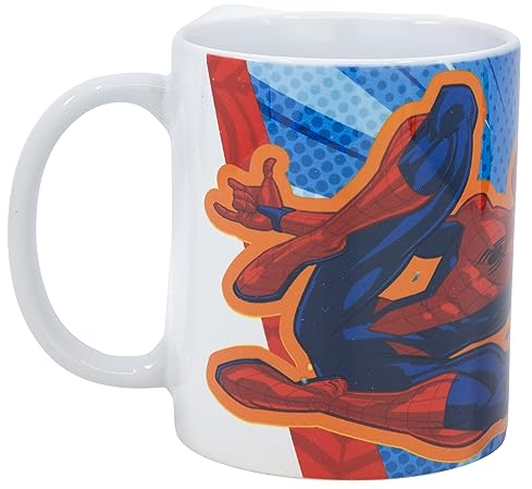 Stor Taza de cerámica de sublimación de 325 ml en caja de Spiderman Design 2