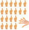 ChAusa 20 Stück Tiny Hands Mittelfinger Puppets, Mini Hände Mittelfinger Tiny Hands, Kleine Hände Fingerpuppe Set, Mini Finger Puppets Hands, für Zaubertricks Haustiere Weihnachten Spiele Party