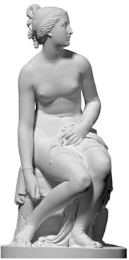 Schöne Nymphe Frauenskulptur altgriechische handgefertigte Statue griechisch-römische Mythologie