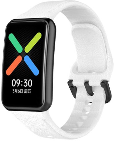 BYISYUE Bracelet pour OPPO Watch Free, Silicone Sport Bracelets de Remplacement pour OPPO Watch Free