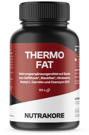 Addominali, Pre Workout. Tecnologia Caffshok® e BlackNat®, Carnitina e Q10. 3.000 mg per dose. Fino a 3 Mesi di trattamento. Termogenico keto. Risultati estetici e metabolismo