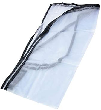 SHOWERORO Wasserdichte Pvc Cart Schutzhülle Transparent Regenschutz Für Golfwagen Bollerwagen Schutz Vor Regen Staub Und Sonne Praktischer Trolley-cart Protector