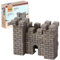 Buroku Mittelalterliches Bau-Set, 85 Teile, realistisches Schloss, Steinsteine, fördert das Stem-Lernen und die motorischen Fähigkeiten, für Kinder und Erwachsene, inklusive Kleber