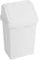 STORM TRADING GROUP 8L Ice White Flip Top Waste Rubbish Bin Recycling Dustbin For Kitchen Home Office Bin (1)