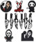 Yoimckay 11 Stück Schuh Charms Crocs Anstecker Schuhschmuck, SchuhanhäNger Pin, Cartoon - Schuhe Dekoration, Sandalen Accessoires, für Kinder Erwachsene, Accessories for Birthday, Halloween, Party