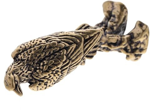 TOPBATHY Brass Eagle Figurine Antike Skulptur Aus Messing Für Schreibtisch-Dekoration Stilvolle Tischdekoration Für Zuhause Büro Wohnzimmer Und