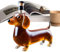 Dachshund Shape Empty Whiskey Bottle, Dachshund-Shaped Alcohol Bottle For Liquor, 3D Dog Glass Whiskey Decanter, Animal Statue Decanter, Shelf Wine Dispenser Ornament For Dining Room, Restaurant, Bar