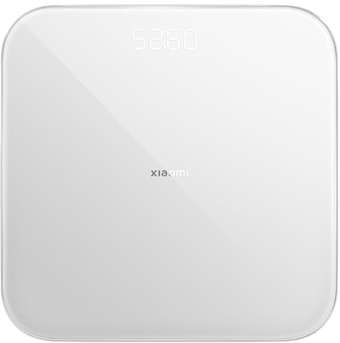 Xiaomi Smart Scale S200 - Intelligente Personenwaage, 4 Gesundheitsmetriken, hochpräziser Sensor, gehärtetes Glas, Weiß