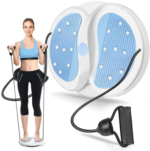 Waist Twister Board Magnetischer Massage Fitness Drehteller - Multifunktionale Balance Disc für Core Training & Home Workout Ab Toner für Männer & Frauen