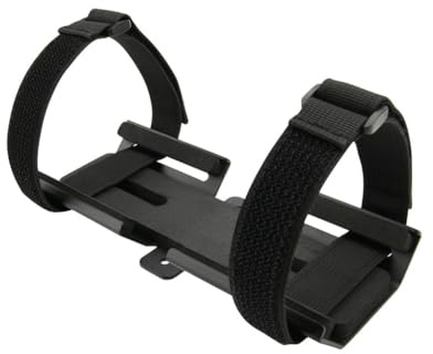 Pqahffowr Universal Bluetooth Speaker Bracket Portable Bicycle Metal Bracket Adjustable Bicycle Speaker Bracket with Straps