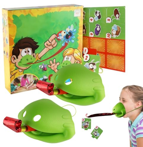 Lustiges Brettspiel - Familienspiele Eidechsensprache, Spielzeug Witz Gag Tisch Mit Chamäleon | Für Teenager Jungen Mädchen Party Geburtstag Urlaub Unterhaltung