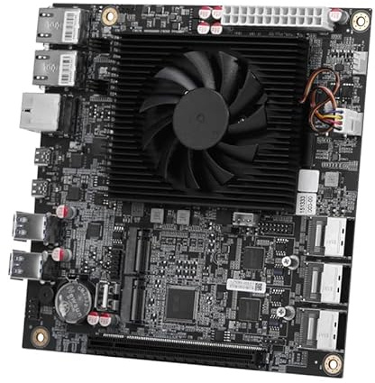 3 x SAS SFF-8087 a 12 x SATA3.0 (6 Gb/s) Mini-ITX, LPDDR5 32 GB 8400 MHz, 2 x M.2 2280 NVMe (PCIE4.0x4), PCIE4.0 8X Slot, 4 x USB3.2 Gen2 (10 Gbps), Thunderbolt. 4, 2 marzo. vell 10GbE LAN,Ultra 9