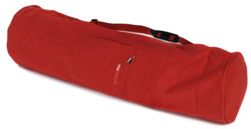 Yogatasche Yogibag® Basic - Zip - Extra Big - Cotton - 80 Cm Rot