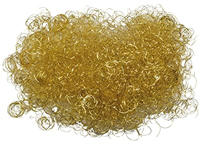 Riffelmacher 14410 - Engelshaar Gold, Inhalt 20 Gramm, im Beutel, Flowerhair Nobless, Dekoration, Gesteck, Kranz, Weihnachten, Advent