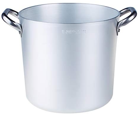Pentole Agnelli ALMA10316 Olla alta con dos asas Acero inoxidable, aluminio profesional 3 milímetros, 3 l