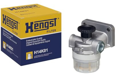 HENGST - H14K01 - Kraftstoff-Handförderpumpe mit Siebfiltereinsatz | Manuelle Kraftstoff-Kolbenpumpe mit hoher Förderleistung – robust & einfach zu bedienen
