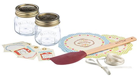 Kilner Jam Gift Set, Clear, 16-Piece