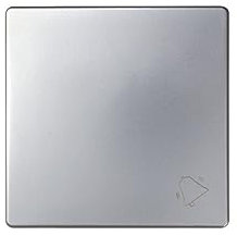 Simon - 82017-33 tecla pulsador campana s-82 aluminio Ref. 6558233205