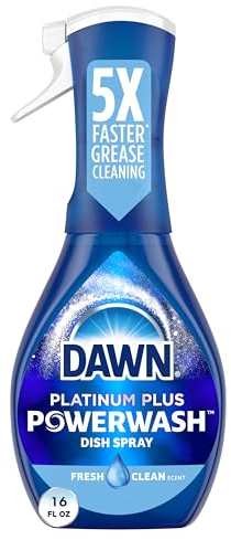 Dawn Platinum Powerwash Geschirrspray, Spülseife, frischer Duft, 473 ml
