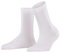 FALKE Cotton Touch W SO fines unies 1 paire, Chaussettes Femme, Blanc (White 2009), 35-38