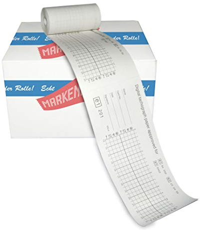12 Tachographenrollen passend für Fahrtenschreiber C.E.E. (ACTIA, Siemens VDO, Stoneridge) - markenbon Versand