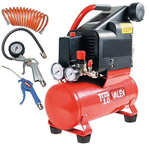 COMPRESSORE TEAM 10 VALEX + ACCESSORI