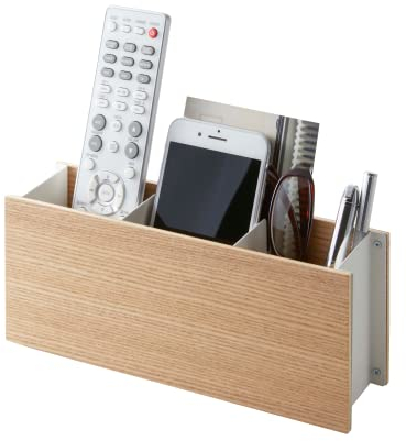 YAMAZAKI Rin Aufbewahrungsbox, Stahl, Weiß, One Size