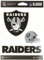 Rico Industries NFL Football Las Vegas Raiders Dreifacher Stickerbogen