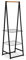 Brabantia Linn Kleiderständer, Klein, lackierter Stahl, Schwarz, 1.9 m