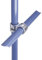 WITTKOWARE Rohrverbinder aus verzinktem Temperguss, für Rohr-Außendurchmesser 26,9mm (¾), Formteil:Kreuzverbinder, vorgesetzt, 2x Durchgang
