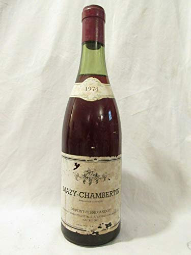 mazis-chambertin dupont-tisserandot grand cru rouge 1974 - bourgogne france