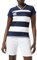 Canterbury of New Zealand Damen Vapodri Evader Hooped Rugby-Trikot, Marineblau, Größe M