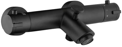 Essebagno Oneo mitigeur bain-douche thermostatique noir