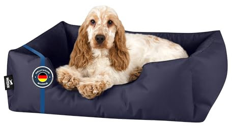 BedDog Hundebett Zara, Hundekissen mit abziehbaren waschbaren Bezug, Hundekorb, Hundesofa, für kleine Hunde, S