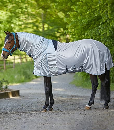 WALDHAUSEN PROTECT Ekzemer-Fliegendecke, Rückenlänge 165 cm, silbergrau