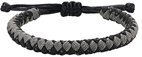 JENDEAR SHINE Paracord Armband für Herren, Handgewebtes, Verstellbares, Wasserdichtes Seilarmband zum Segeln, Surfen, Outdoor Wandern