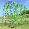 Treillis de jardin pour plantes grimpantes d'extérieur - Grand tunnel de concombre - Pour légumes, courges, raisins, arche de jardin légère