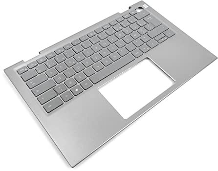 Dell Inspiron 5410 2-in-1 Palmrest & FRENCH Backlit Keyboard - 04GR69 + 0KJ7XV (4H44W) (Renewed)