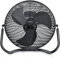 Brandson - Windmaschine Retro Stil 160 Watt - Preisträger 2025 - Ventilator Schwarz - Standventilator 50 cm - Bodenventilator - hoher Luftdurchsatz - stufenlos neigbarer Ventilatorkopf - GS