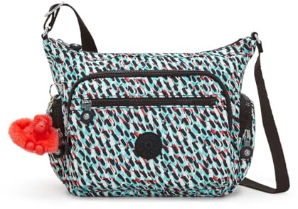 Kipling GABBIE S Petit sac à bandoulière, Abstract Print (White)
