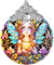Fairy Buntglas Sonnenfänger, Jocidea Fee Ornament, Fee Weihnachtsschmuck, Feiertagsschmuck, Weihnachtsbaumschmuck, Feendekoration, Geschenke für Feenliebhaber