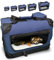 DEFACTO Hundebox Hundetransportbox faltbar & tragbar, Transportbox für Hunde, Katzen und Haustiere, Hundetasche robust Anthrazit, Transporttasche (XL, Dunkelblau)