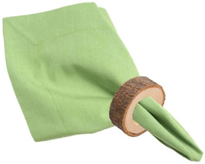Garneck 15 Pièces Rond de Serviette en Bois Porte-Serviettes de Ferme Ronds de Serviette Ronds réglage de la Table du dîner Porte-Serviettes en Bois Porte-Serviettes Ronds Bambou Coffee