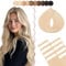 SEGO Tape Extensions Echthaar 10pcs Extensions Echthaar 15g Tape In Extensions Echthaar Invisible Echthaar Extensions Tape Glatt Haarverlängerung Für Frauen 55 cm # 70