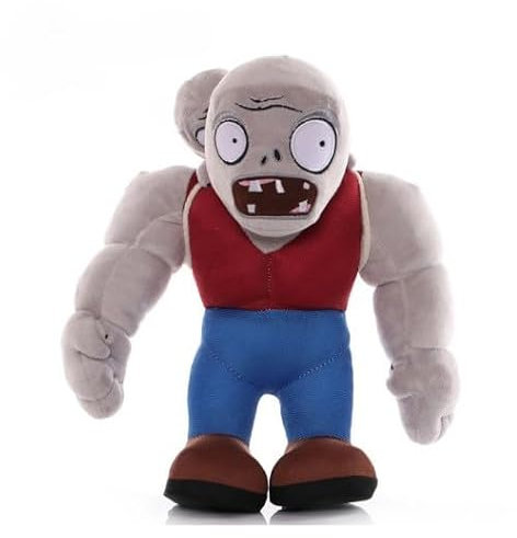 iFii PVZ Zombie-Plüsch-Mythos 30 cm, Zombie-Cosplay-Plüschtiere Pflanzen gegen Zombies, Imp/Magier/Zauberer/Schneemann, Zombie, weiches Geschenk für Fans (12 Zoll Riesenzombie)