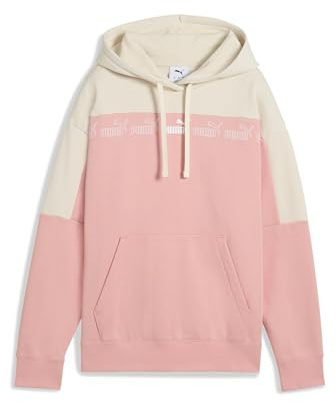 PUMA Damen Around The Block Hoodie S, Pink Fruit