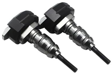 SVTSTRQE Motorradrahmen Für Suzuki GSXR GSX-R 600 750 1000 K4 K5 Motorrad Sturzschutz Sturzpads Sturzpads(Titan)