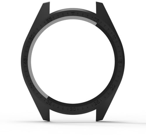Smartwatch Cover Shell Case mit Panzerglasfolie Displayschutzfolie Abdeckung für aigo GT8 Kratzfeste Armbanduhr Hülle